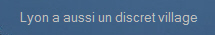 On peut l'apercevoir depuis le train